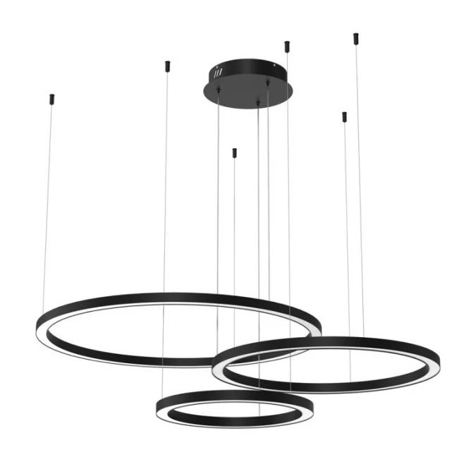 Lampa wisząca GALAXIA BLACK 85W LED ML8789 Milagro - obrazek 1