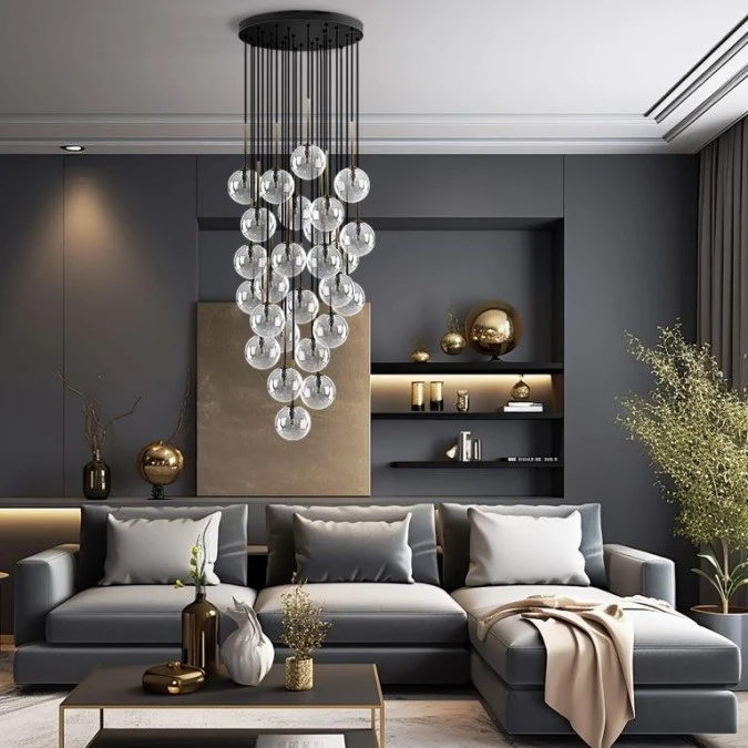 Lampa wisząca NILOS BLACK GOLD 26 10099 TK Lighting - obrazek 2