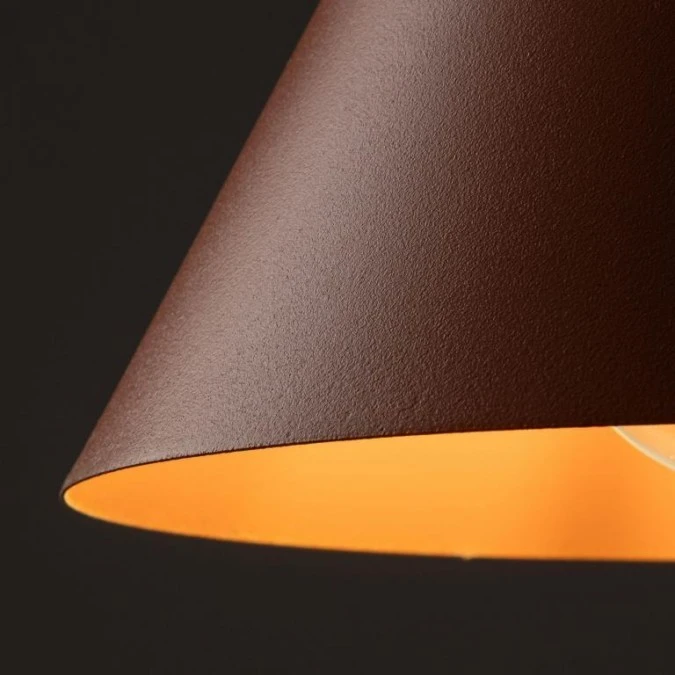 Lampa wisząca z metalowym kloszem w kształcie stożka CONO 10076 TK Lighting - obrazek 3