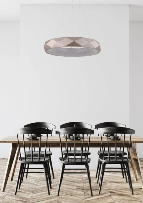 Lampa wisząca REUS Led złota LP‑8069/1P LED GD Light Prestige - obrazek 3