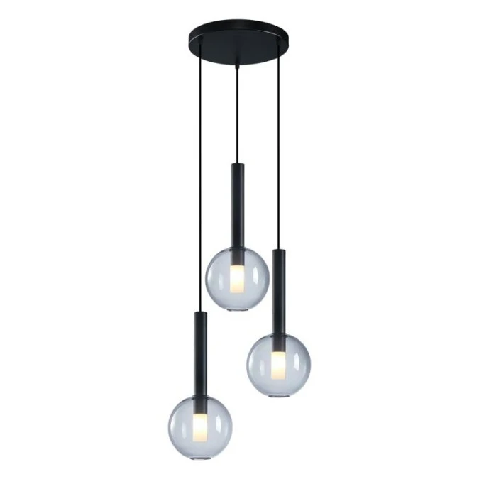 Lampa wisząca NIKO BLACK 3xG9 ML0333 Milagro - obrazek 1