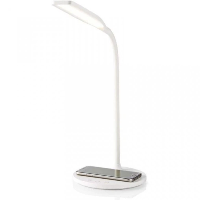 Lampka LED biurkowa dotykowa z ładowarką indukcyjną 15W I‑LAMP‑DSK10 - obrazek 2