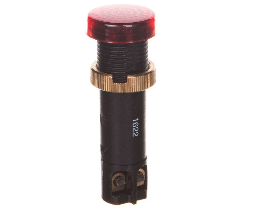 Lampka sygnalizacyjna 12mm czerwona 24V DC LED XVLA334 - obrazek 1