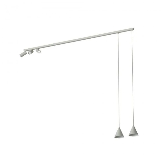 Lampa przysufitowa FOURTY 5xGU10 R50, GU10 R35 Silk gray 11451 Nowodvorski - obrazek 1