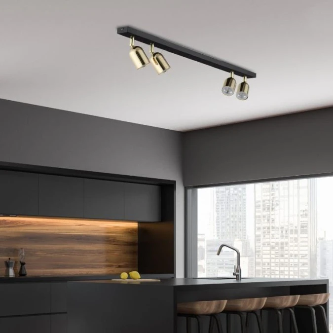 Lampa sufitowa TOP BLACK GOLD GU10 5619 TK Lighting - obrazek 2