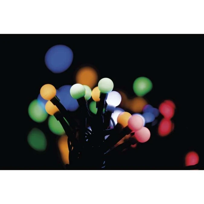 Lampki choinkowe XMAS CHERRY TIMER 6W 200LED 20m IP44 multikolor D5AM03 - obrazek 2
