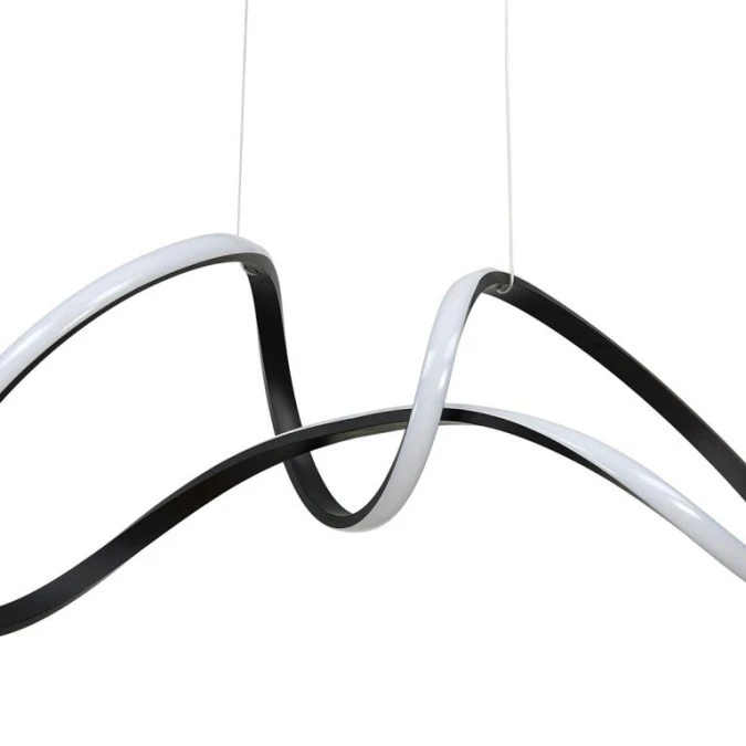 Lampa wisząca TESORO BLACK 48W LED ML7951 Milagro - obrazek 2