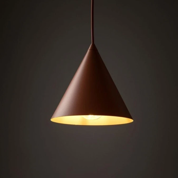 Lampa wisząca z metalowym kloszem w kształcie stożka CONO 10076 TK Lighting - obrazek 2