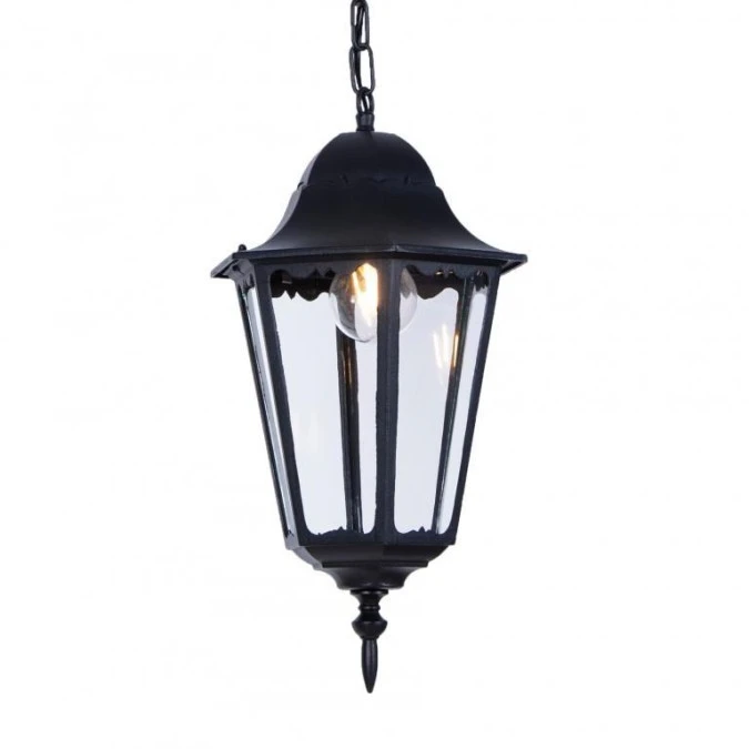Lampa wisząca zewnętrzna LOZANA czarna na łańcuszku K‑5006H CZARNY Kaja Lighting - obrazek 1