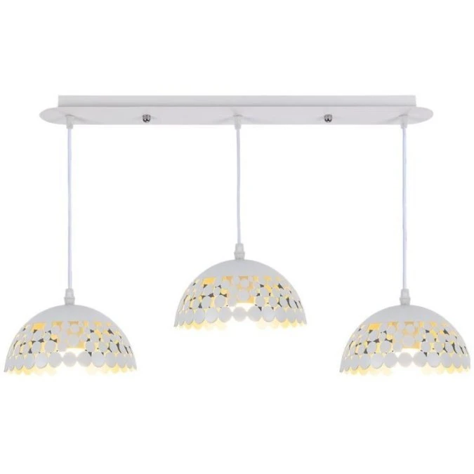 Lampa wisząca LISA WHITE 3xE27 ML6139 Milagro - obrazek 2