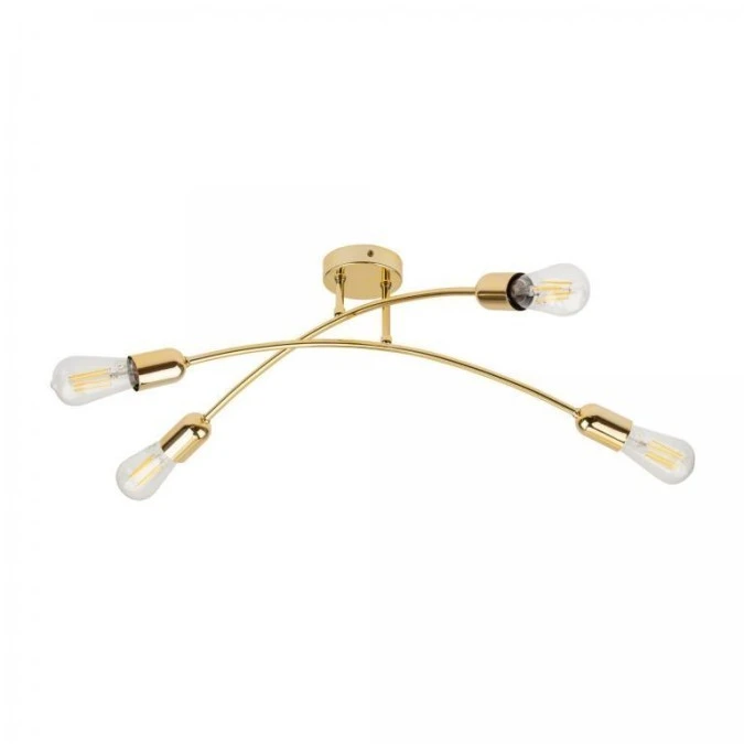 Lampa sufitowa HELIX GOLD 4 PŁ 4688 TK Lighting - obrazek 1