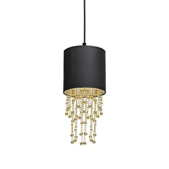 Lampa wisząca ALMERIA BLACK/GOLD 1xE27 MLP6439 Milagro - obrazek 3