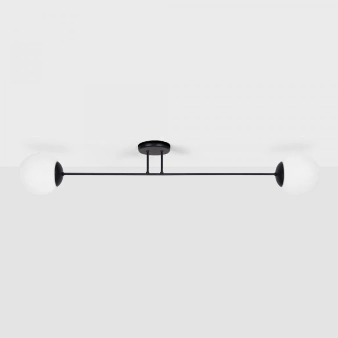 Lampa sufitowa SAVOY, szklane klosze kule na asymetrycznych ramionach K‑4923 Kaja Lighting - obrazek 1