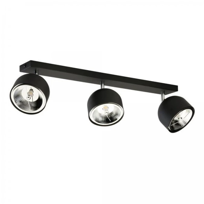 Lampa sufitowa ALTEA BLACK 3 PŁ + żarówki 6520 TK Lighting - obrazek 1