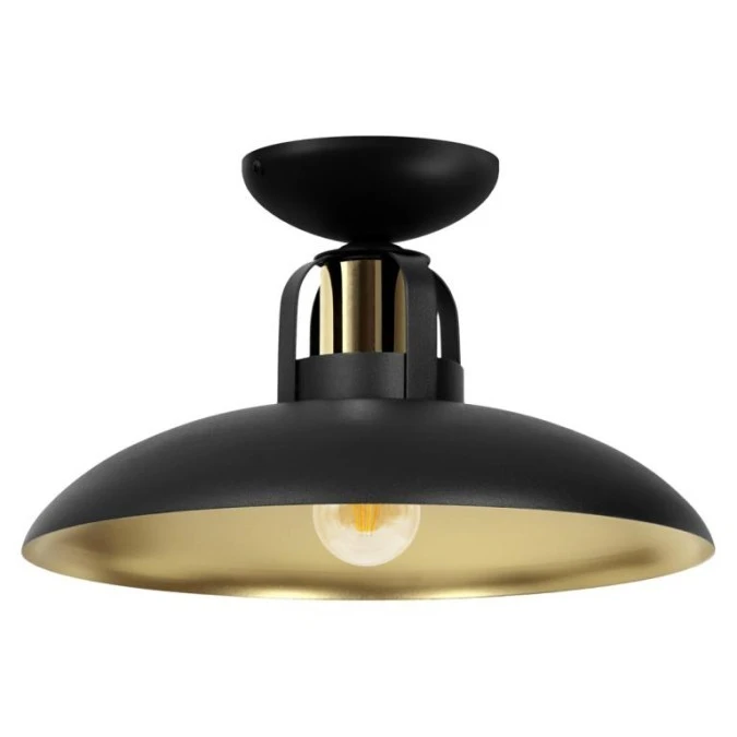 Lampa sufitowa FELIX BLACK/GOLD 1xE27 MLP8905 Milagro - obrazek 1