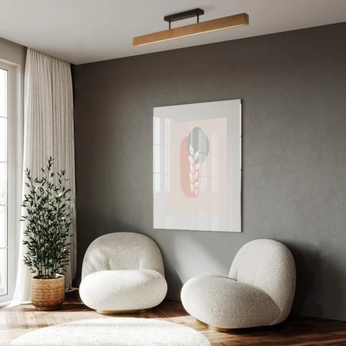 Lampa sufitowa LED 36W podłużna 96cm TEO Orzech 6614 TK Lighting - obrazek 2