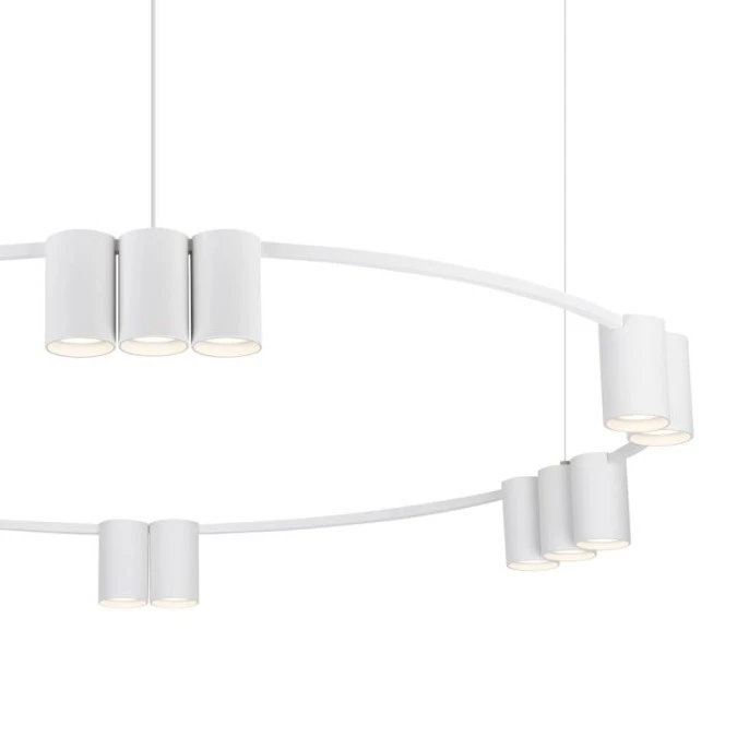 Lampa wisząca (koło) GENESIS WHITE15xGU10 ML0377 Milagro - obrazek 2