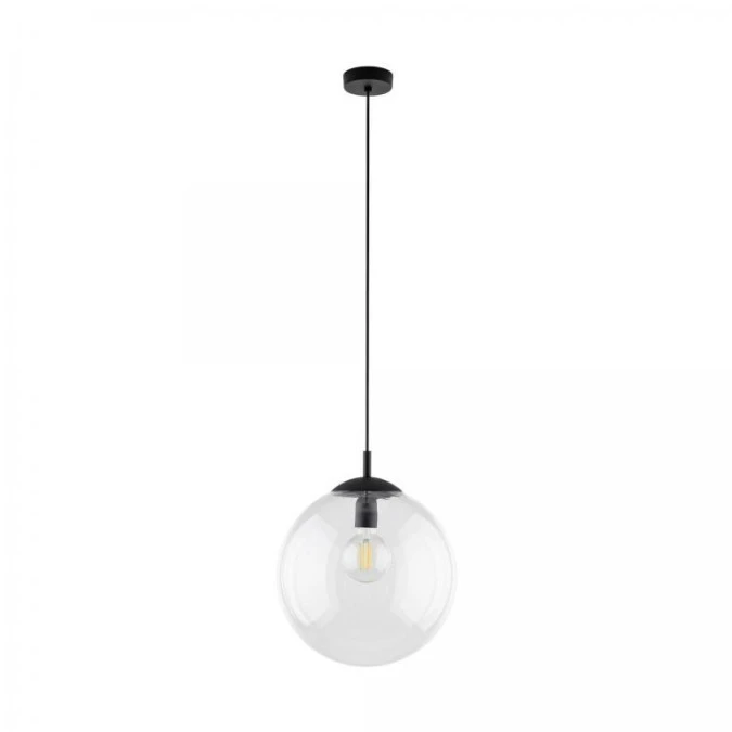 Lampa wisząca z kulistym kloszem z przezroczystego szkła 35cm średnicy ESME 3268 TK Lighting - obrazek 1