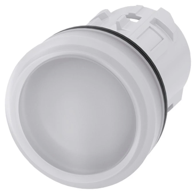 Lampka sygnalizacyjna biała 22mm tworzywo SIRIUS ACT 3SU1001‑6AA60‑0AA0 - obrazek 1