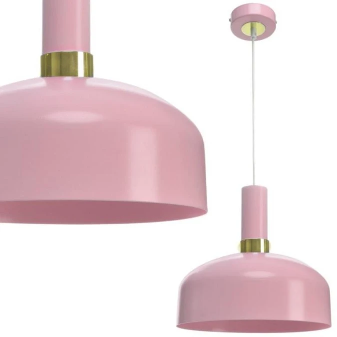 Lampa wisząca MALMO PINK 1xE27 MLP6199 Milagro - obrazek 1