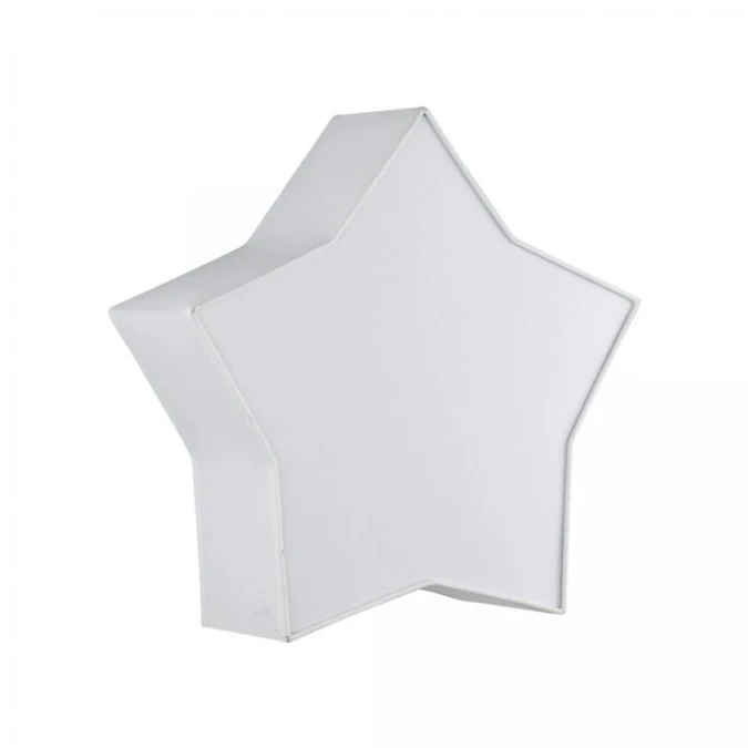 Lampa sufitowa plafon biały gwiazdka STAR WHITE 2xE27 4514 TK Lighting - obrazek 1
