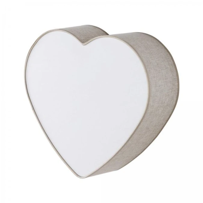 Lampa sufitowa w kształcie serca HEART kolor Biały 2xE27 757 TK Lighting - obrazek 1