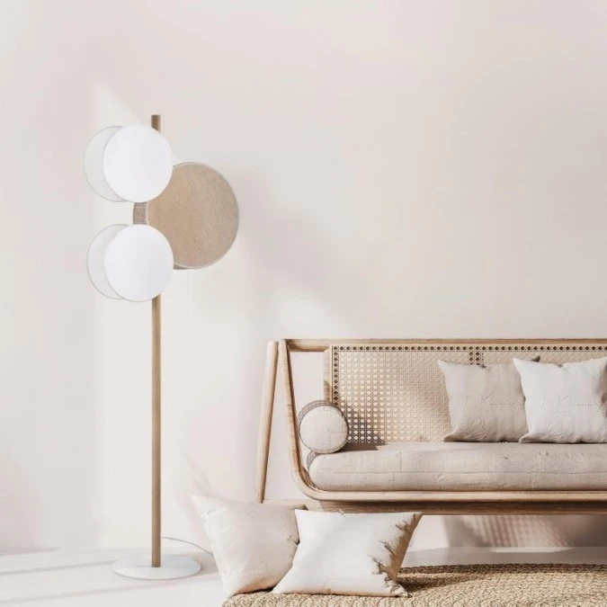 Lampa podłogowa 125cm PULSE Biała 3xE27 5960 TK Lighting - obrazek 2
