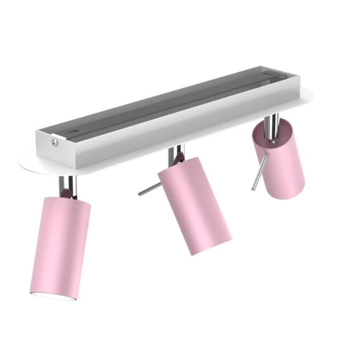 Lampa sufitowa PRESTON PINK/WHITE 3x mini GU10 MLP7628 Milagro - obrazek 3