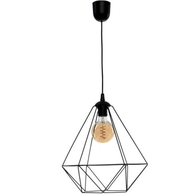 Lampa wisząca BASKET BLACK 1xE27 MLP7214 Milagro - obrazek 3