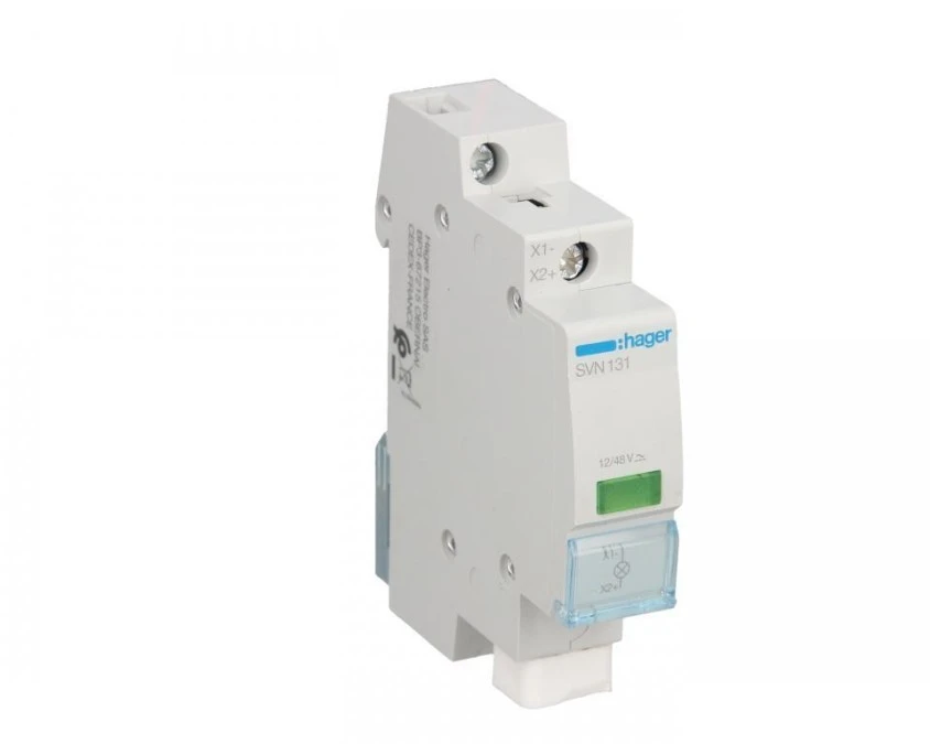 Lampka modułowa 1‑fazowa zielona 12/48V AC/DC SVN131 - obrazek 3