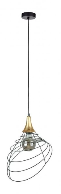 Lampa wisząca nowoczesna loftowa 1xE27 ENYO GOLD - obrazek 1