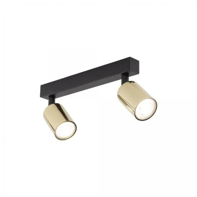 Lampa sufitowa złota 2x reflektorki na listwie TOP GOLD 5967 TK Lighting - obrazek 3