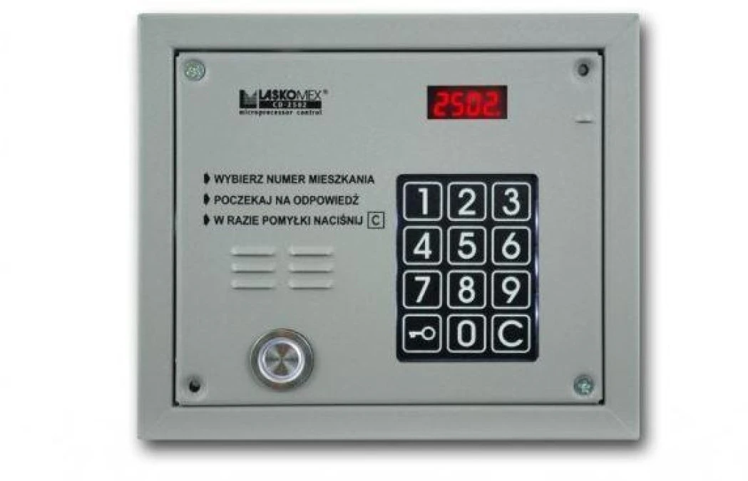 Laskomex Kaseta zewnętrzna CP‑2503TP POL SREBRNA TM - obrazek 2