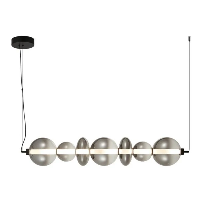 Lampa wisząca DAPHNE SMOKED 40W ML0348 Milagro - obrazek 1