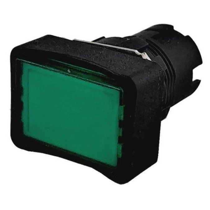 Napęd do przycisku serii D ‑ 16mm kryty prostokątny zielony T0‑DDDY - obrazek 1