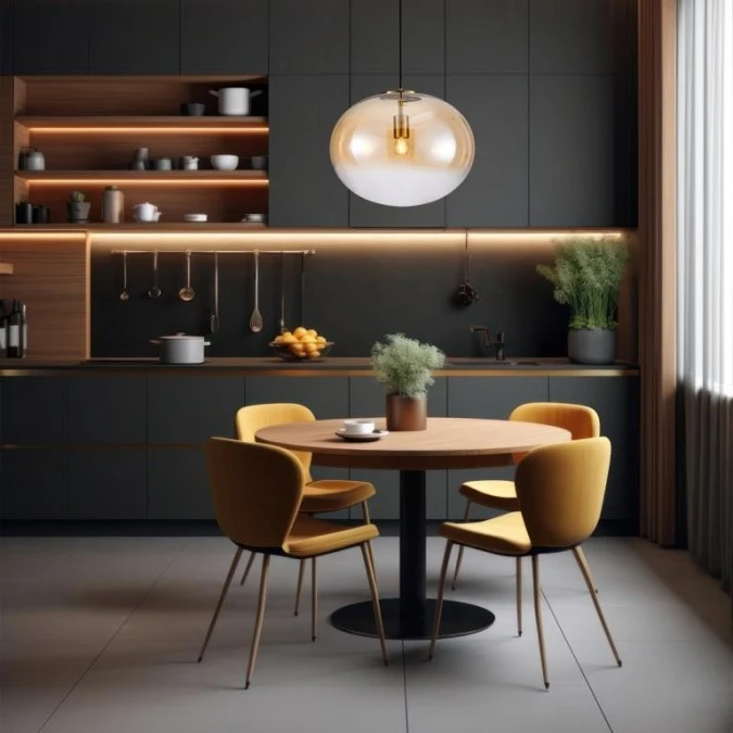 Lampa wisząca CAMPANIA 1xE27 ML0342 Milagro - obrazek 3