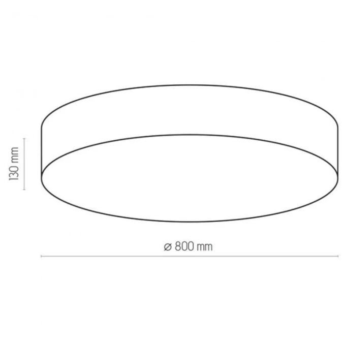 Lampa sufitowa/plafon 80 cm RONDO 4436 TK LIGHTING - obrazek 2