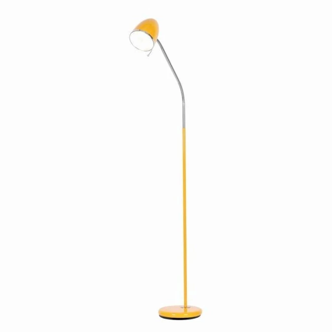 Lampa podłogowa designerska prosta z serii KAJTEK I K‑MT‑201 ŻÓŁTY Kaja Lighting - obrazek 3