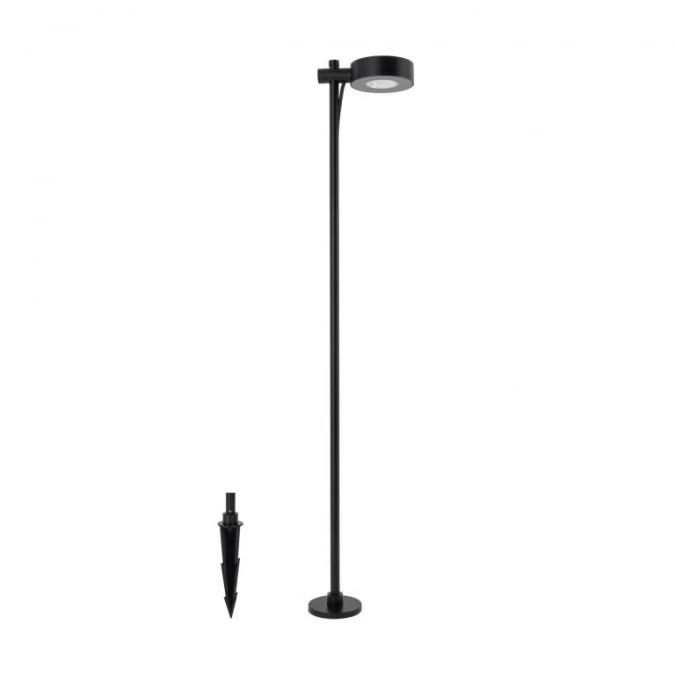 Lampa stojąca wbijana 100cm TESSA LED 7W czarna IP54 aluminium 11541 Nowodvorski - obrazek 1