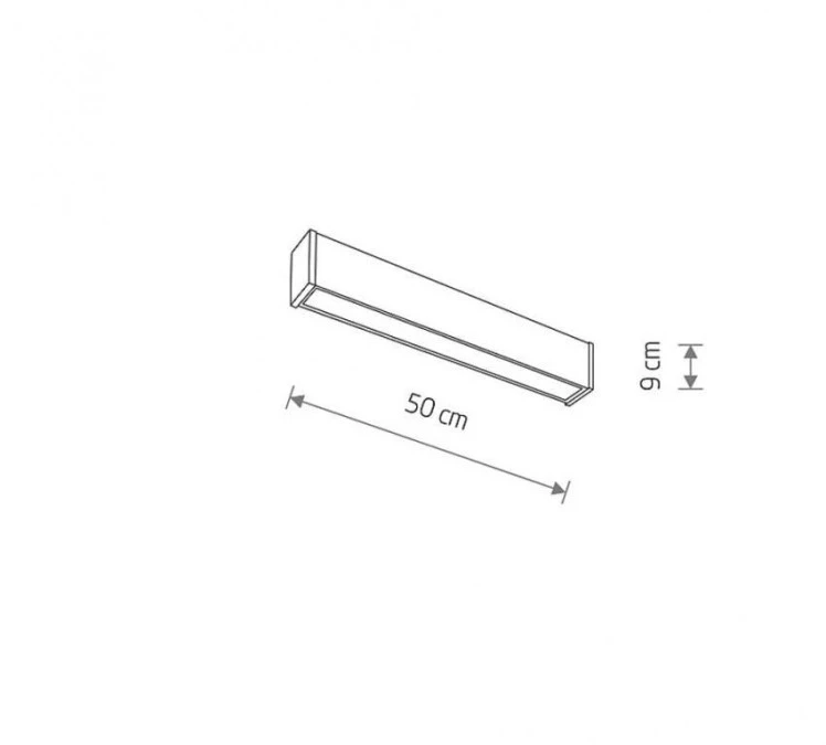 Lampa sufitowa plafon zewnętrzny OUTLINE LED S IP44 LED 20W 3000K 11360 Nowodvorski - obrazek 2