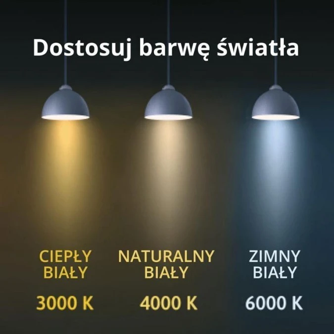 Lampa sufitowa Ibros średnia CCT 1xLED biała IP44 LP‑7001/1C WH‑63 18 CCT Light Prestige - obrazek 2