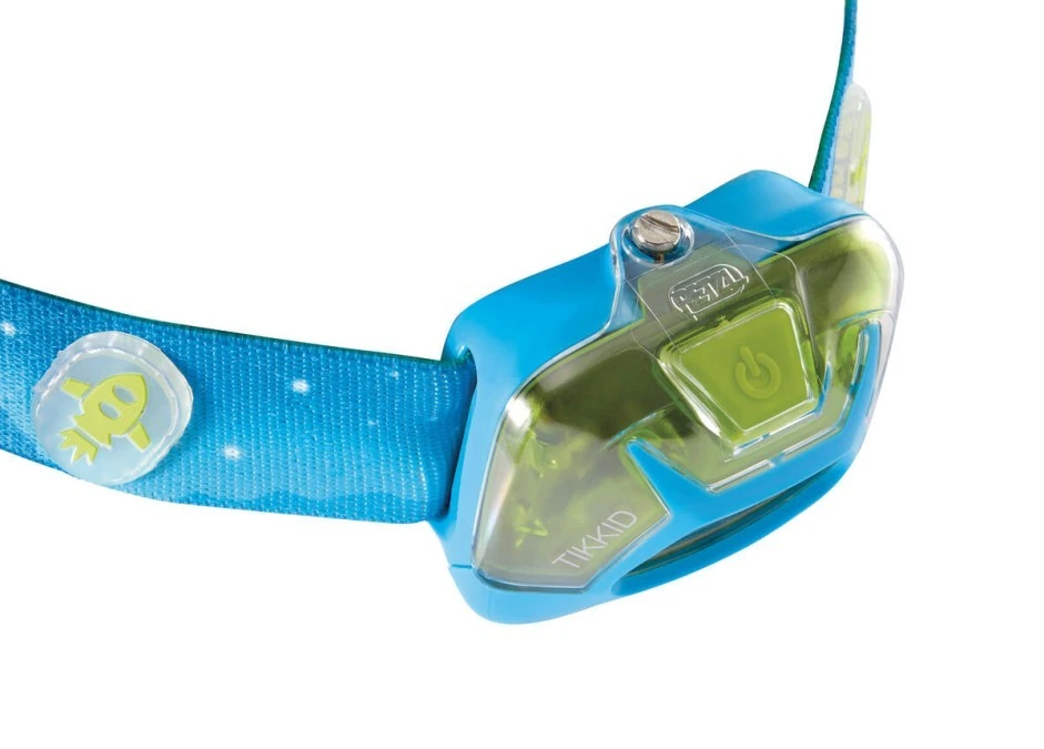 Latarka czołowa, czołówka dla dzieci Petzl Tikkid E091BA00 niebieska - obrazek 2