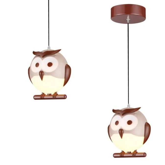 LAMPA WISZĄCA OWL 1XE14 LED ML243 Milagro - obrazek 2