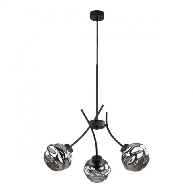 Lampa wisząca ZULIA 3 ‑ punktowa Grafit lustrzany 5748 TK Lighting - obrazek 1