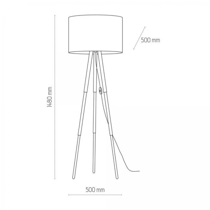 Lampa podłogowa TOKYO 5288 TK LIGHTING - obrazek 3