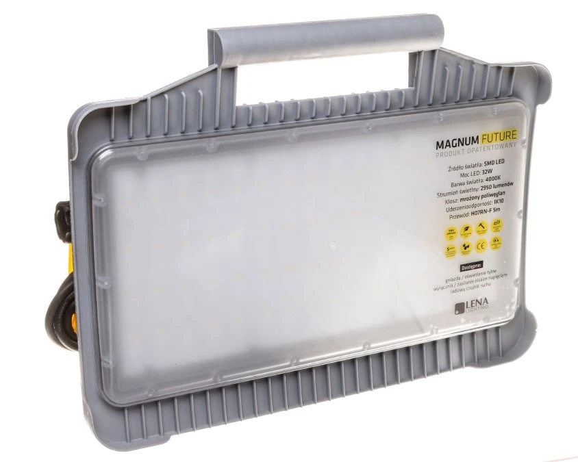 Lampa robocza / naświetlacz budowlany MAGNUM FUTURE LED 32W 4300lm 4000K bez gniazd 247200 - obrazek 1