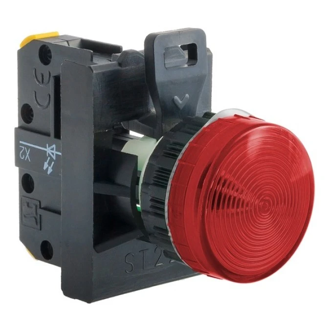 Lampka sygnalizacyjna 22mm czerwona 230V AC LED ST22‑LC‑230‑LEDAC - obrazek 3