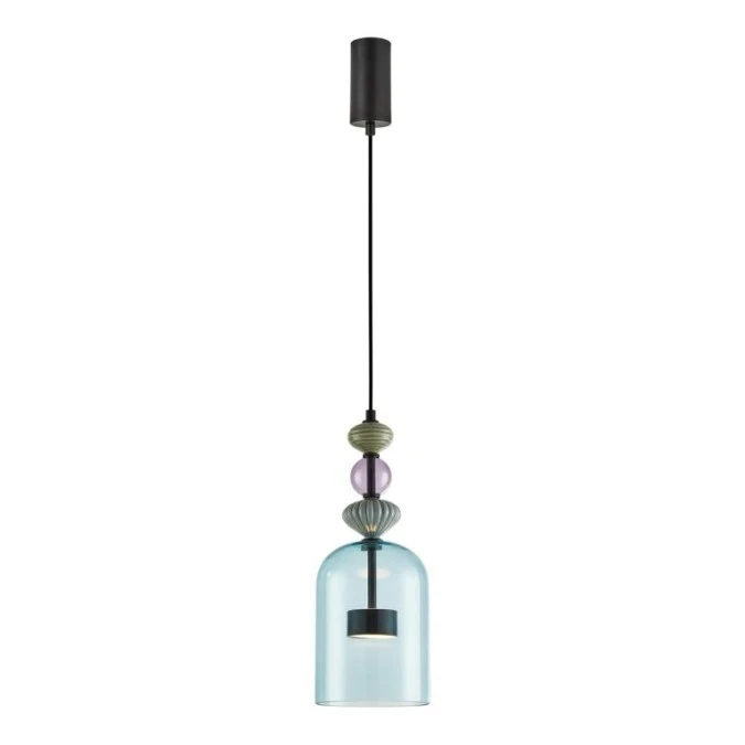 Lampa wisząca ARTE 12W LED śr. 16cm czarna ML0358 Milagro - obrazek 1