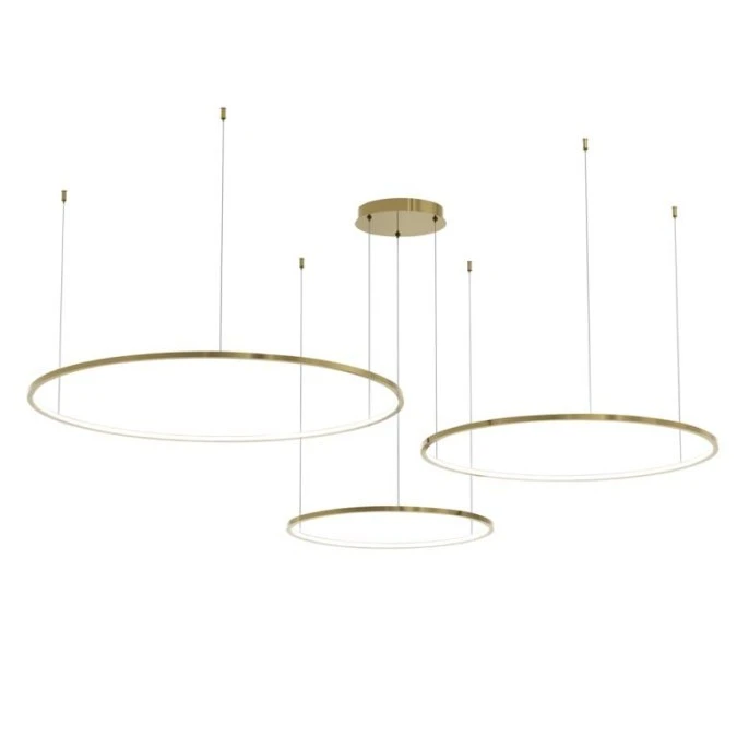 Lampa wisząca Saturno Gold 100W LED ML0847 Milagro - obrazek 1