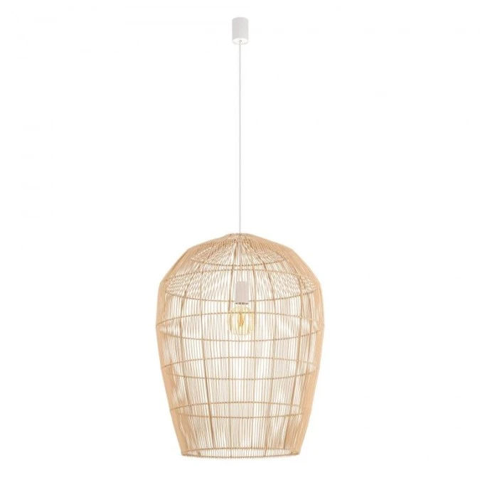 Lampa wisząca HAITI L klosz bambus Naturalne drewno 11165 Nowodvorski - obrazek 1